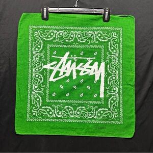 Stussy Bandana green